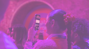 someone taking a photo